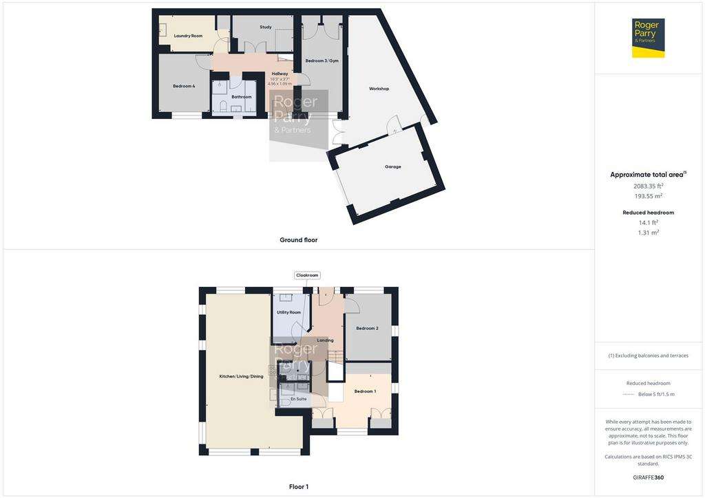 4 bedroom detached house for sale - floorplan