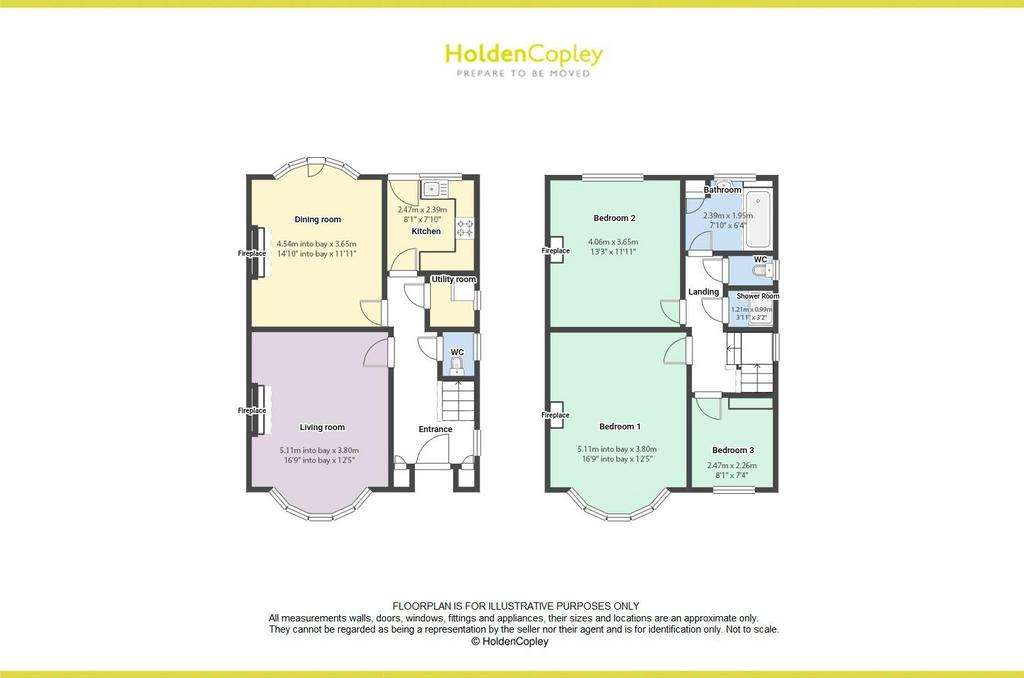 3 bedroom detached house for sale - floorplan