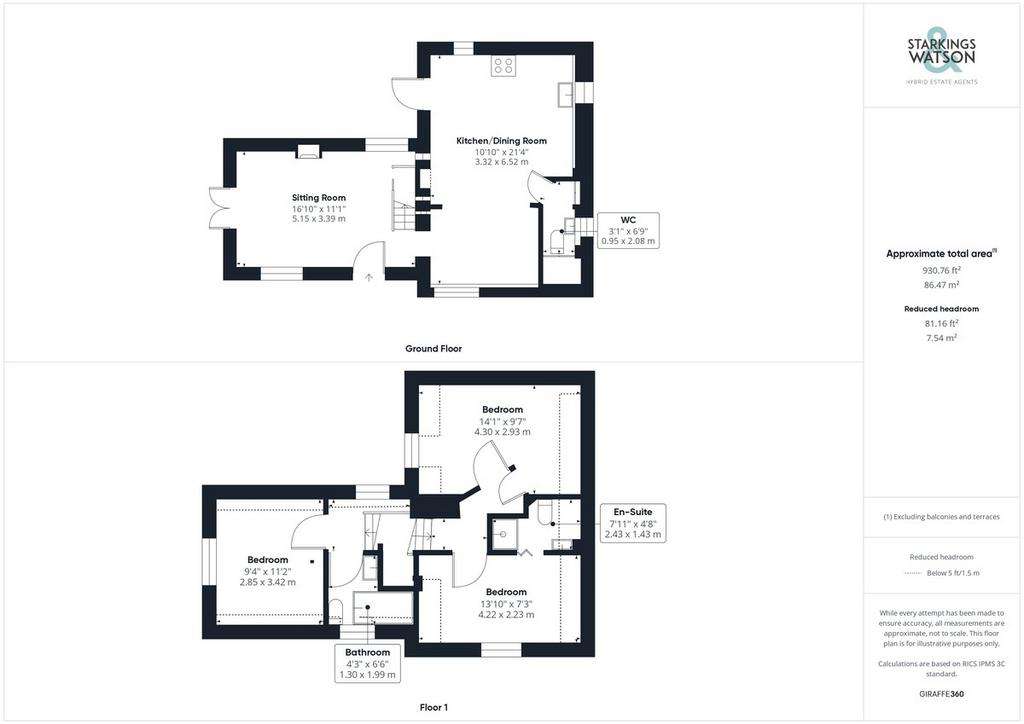 3 bedroom detached house for sale - floorplan