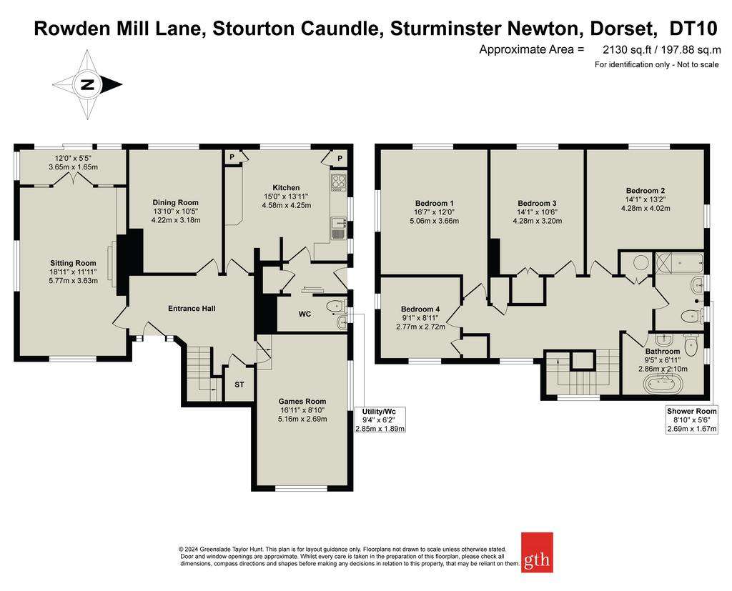 4 bedroom detached house for sale - floorplan