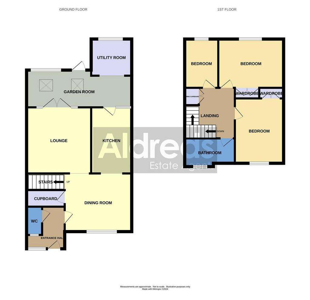 3 bedroom house for sale - floorplan