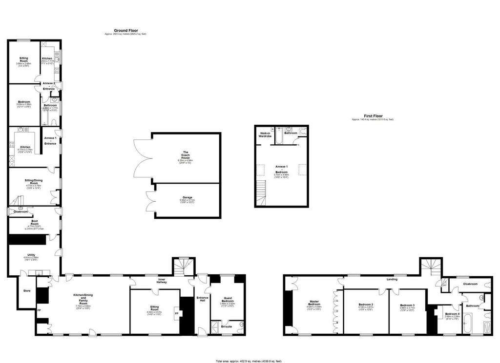 5 bedroom detached house for sale - floorplan