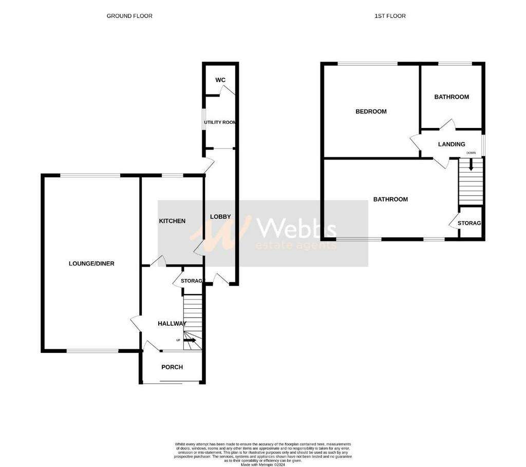 2 bedroom house for sale - floorplan