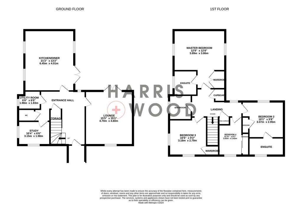 4 bedroom detached house for sale - floorplan