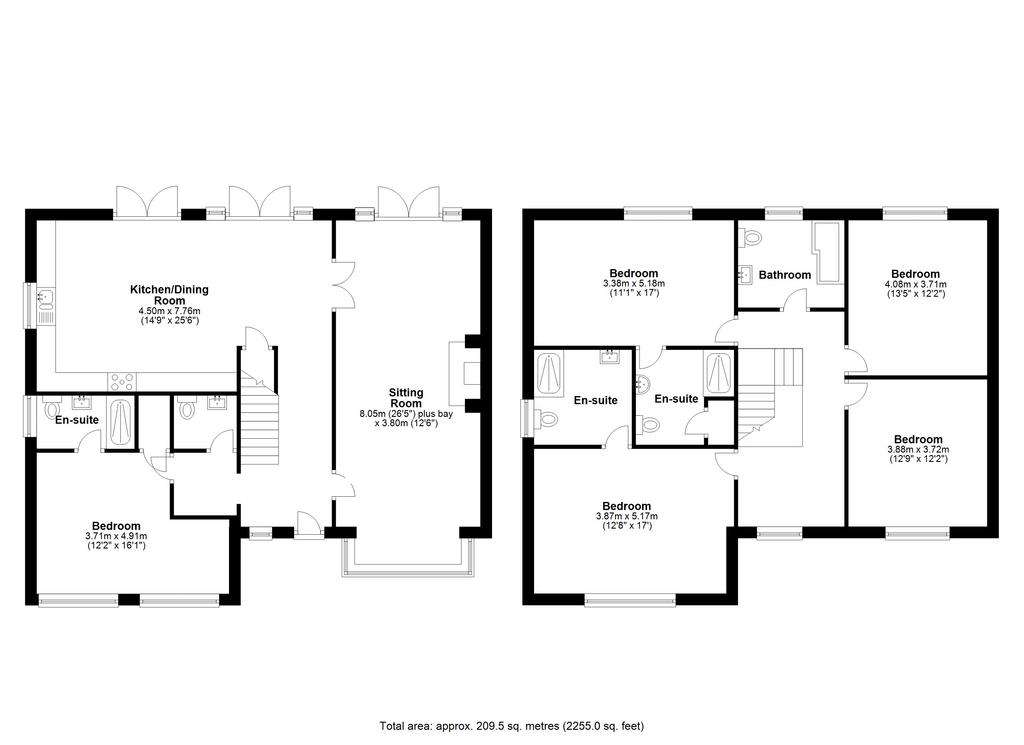 5 bedroom detached house for sale - floorplan