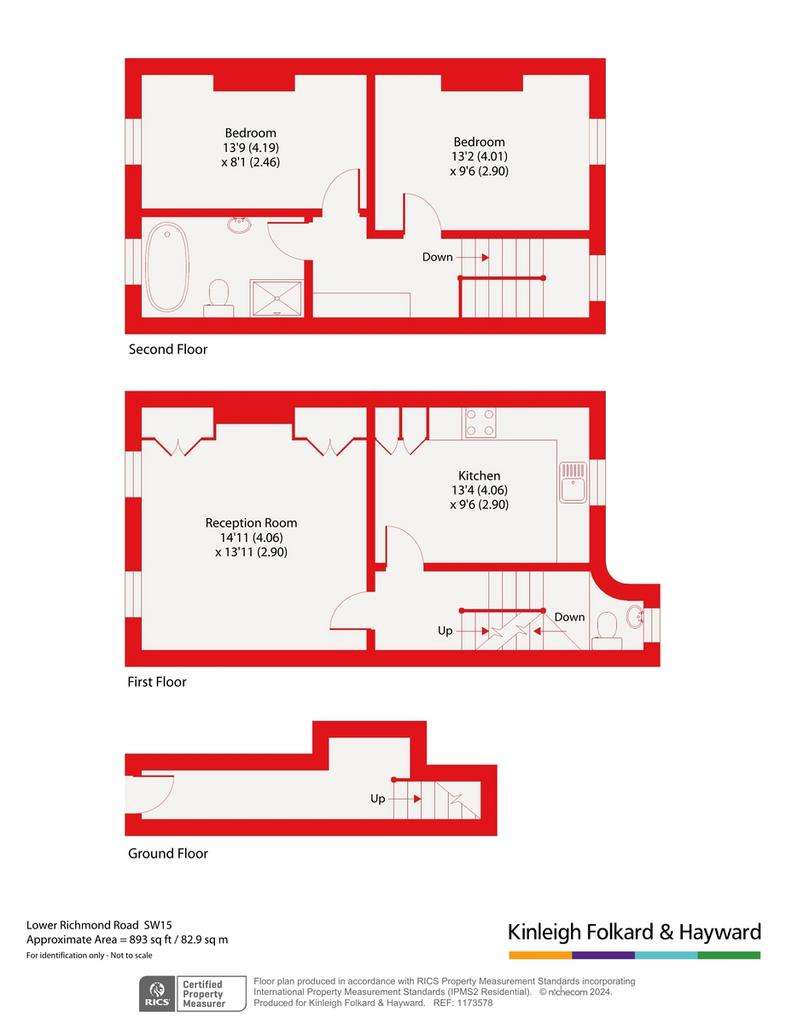 2 bedroom flat for sale - floorplan