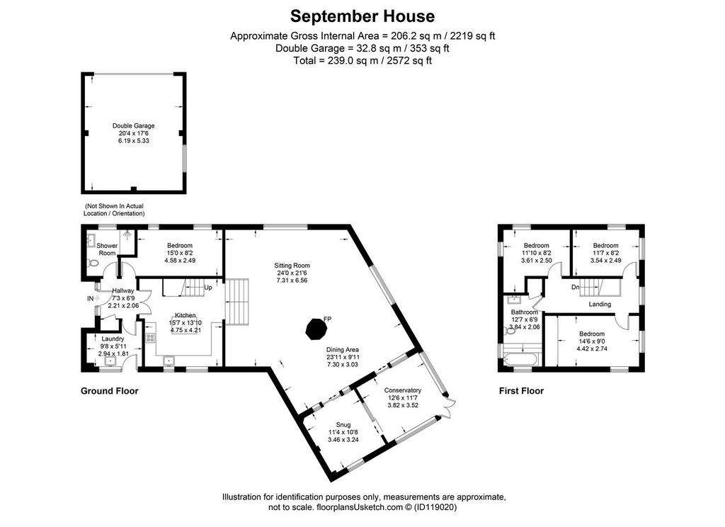 4 bedroom detached house for sale - floorplan