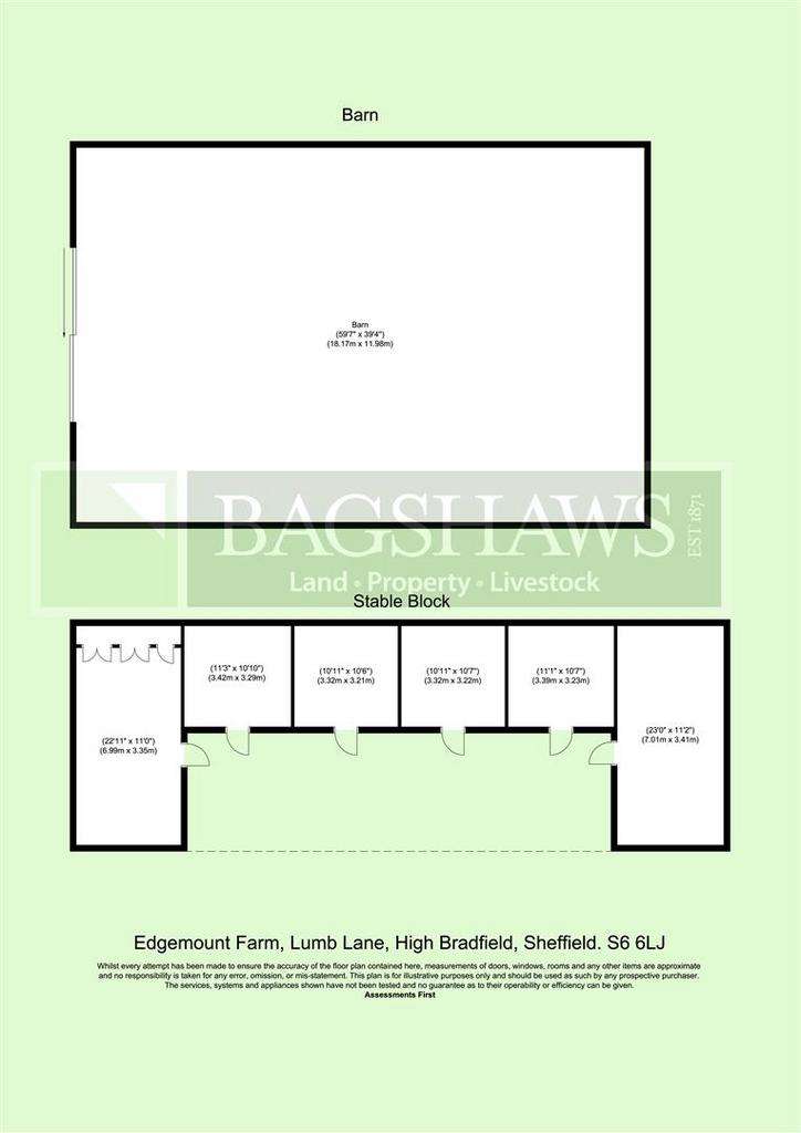 3 bedroom farm house for sale - floorplan