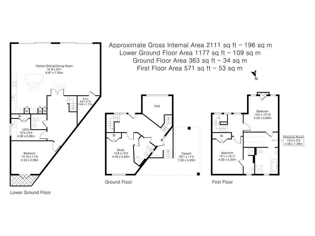 4 bedroom detached house for sale - floorplan