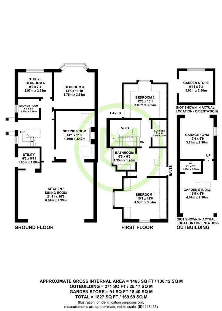 4 bedroom detached house for sale - floorplan