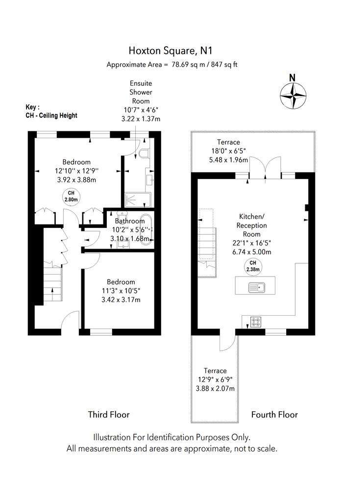 2 bedroom flat for sale - floorplan