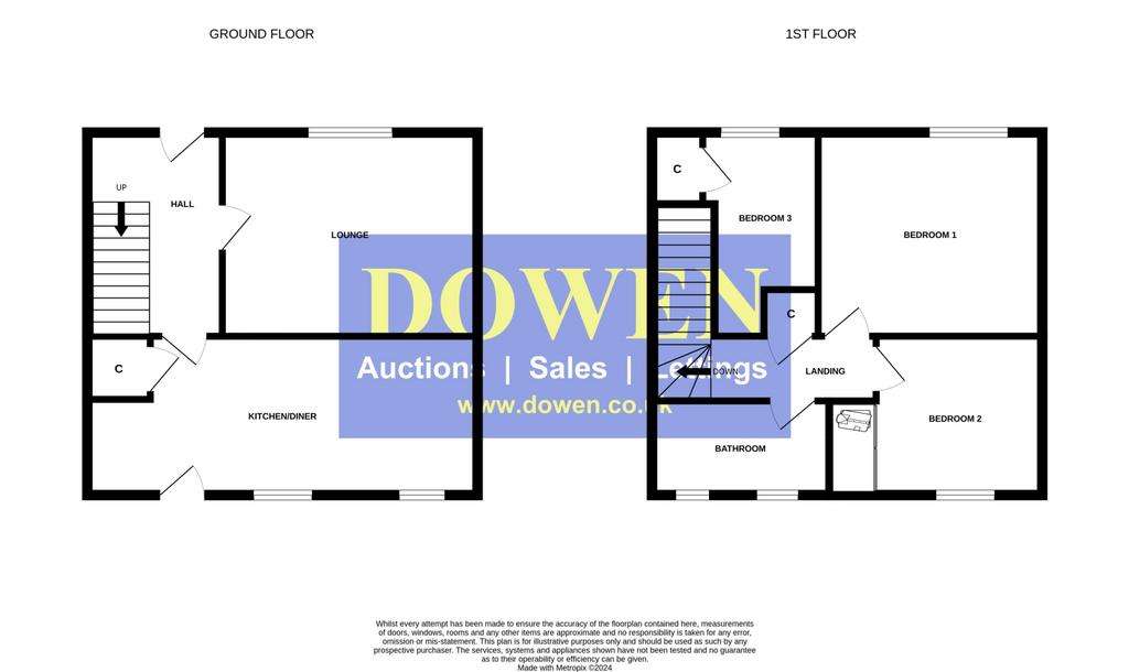 3 bedroom terraced house for sale - floorplan