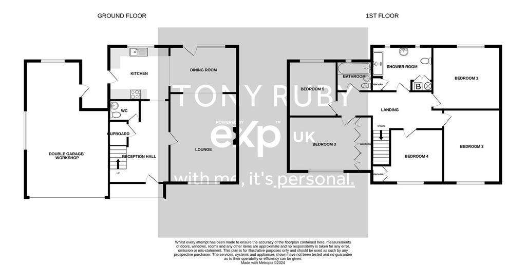 5 bedroom detached house for sale - floorplan