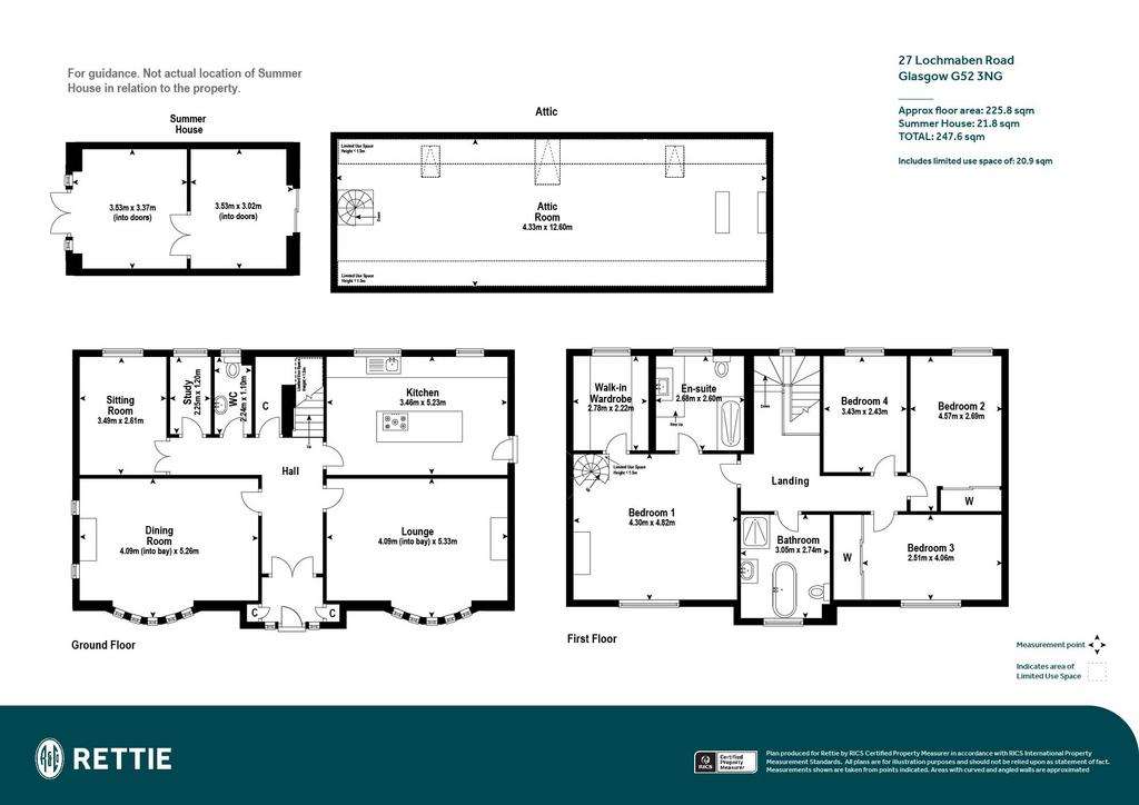 4 bedroom detached house for sale - floorplan