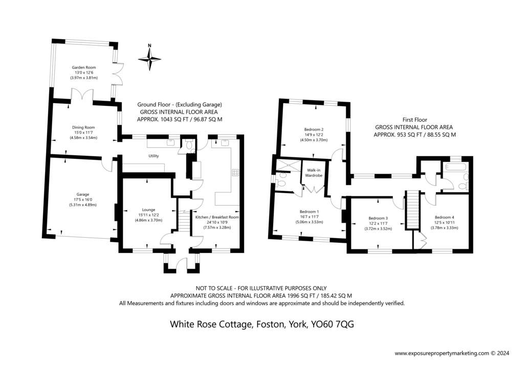 4 bedroom detached house for sale - floorplan