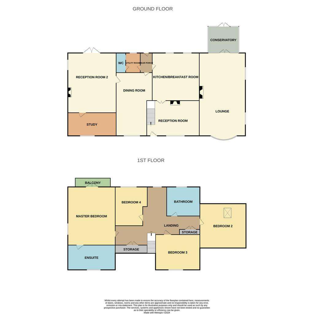 4 bedroom detached house for sale - floorplan