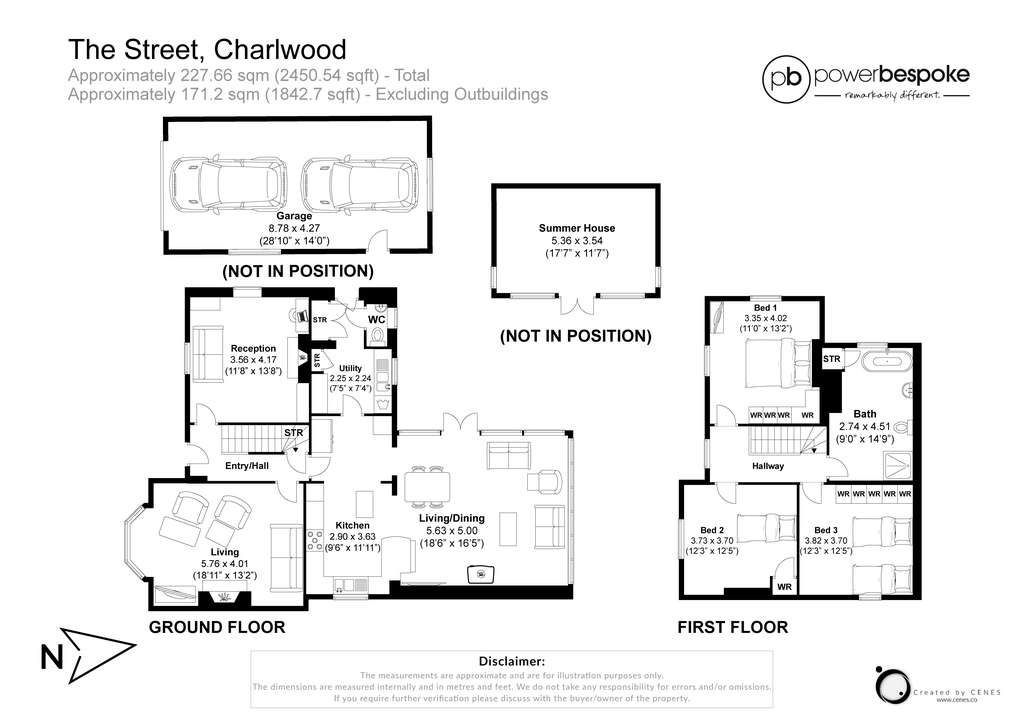 4 bedroom house for sale - floorplan