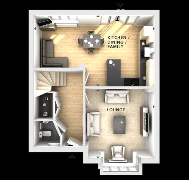 3 bedroom detached house for sale - floorplan