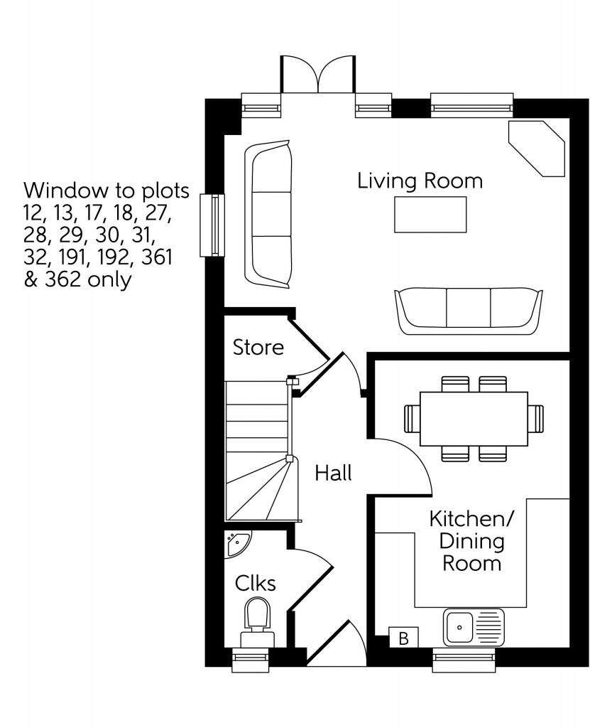 4 bedroom semi-detached house for sale - floorplan