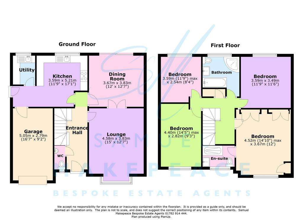 4 bedroom detached house for sale - floorplan