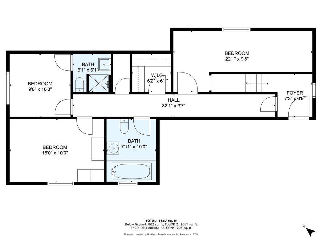 5 bedroom detached house for sale - floorplan