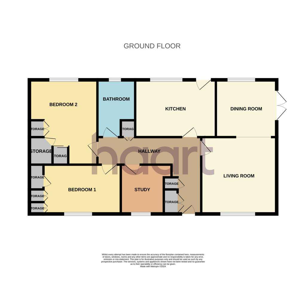 3 bedroom detached bungalow for sale - floorplan