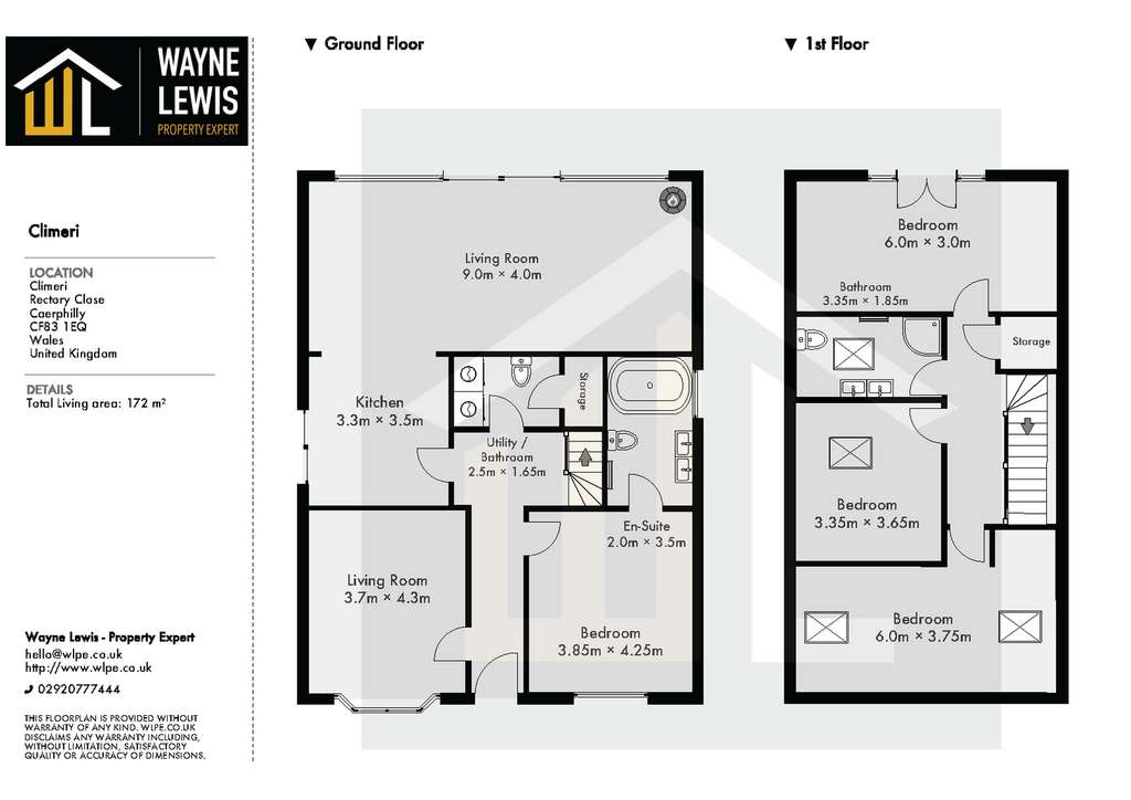 4 bedroom detached house for sale - floorplan