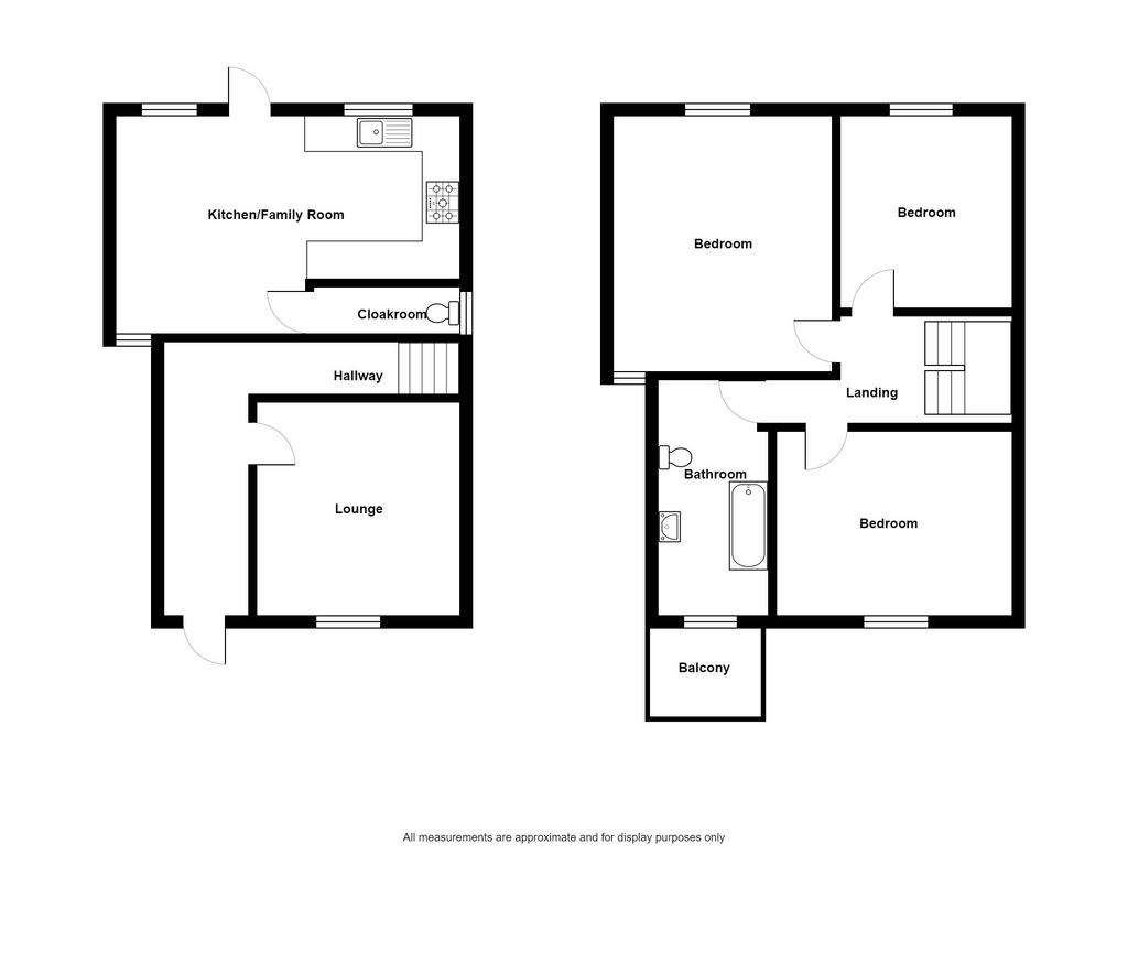 3 bedroom detached house for sale - floorplan