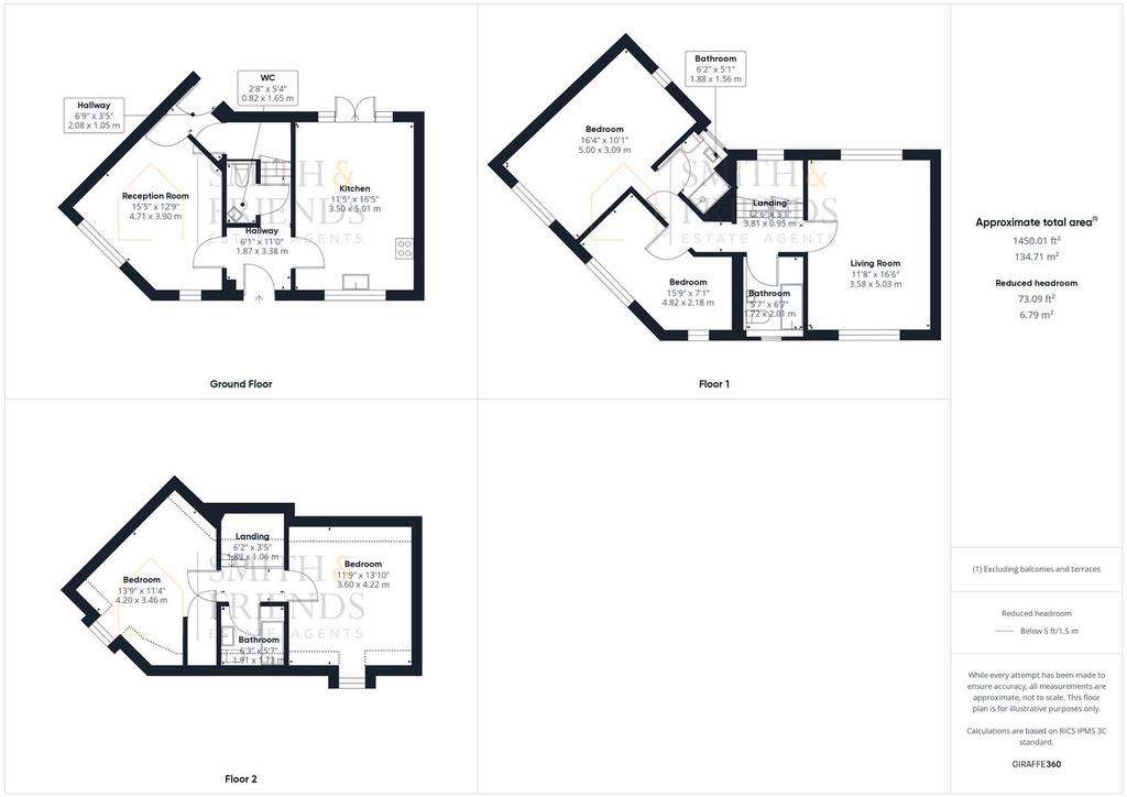 4 bedroom detached house to rent - floorplan