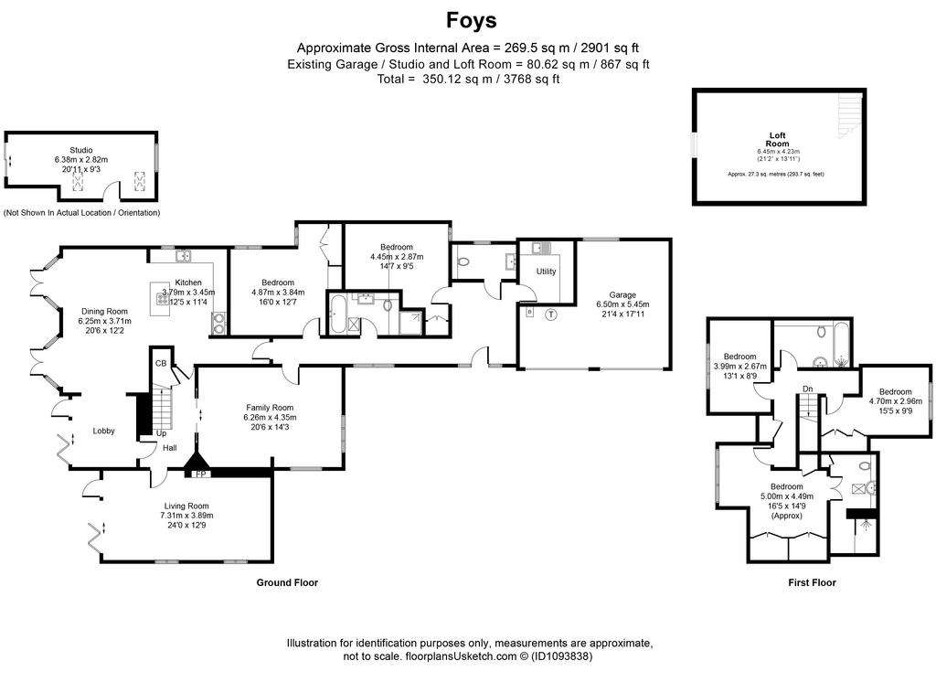 5 bedroom detached house for sale - floorplan