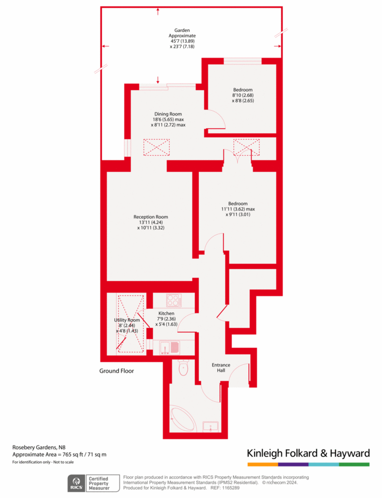 2 bedroom flat for sale - floorplan