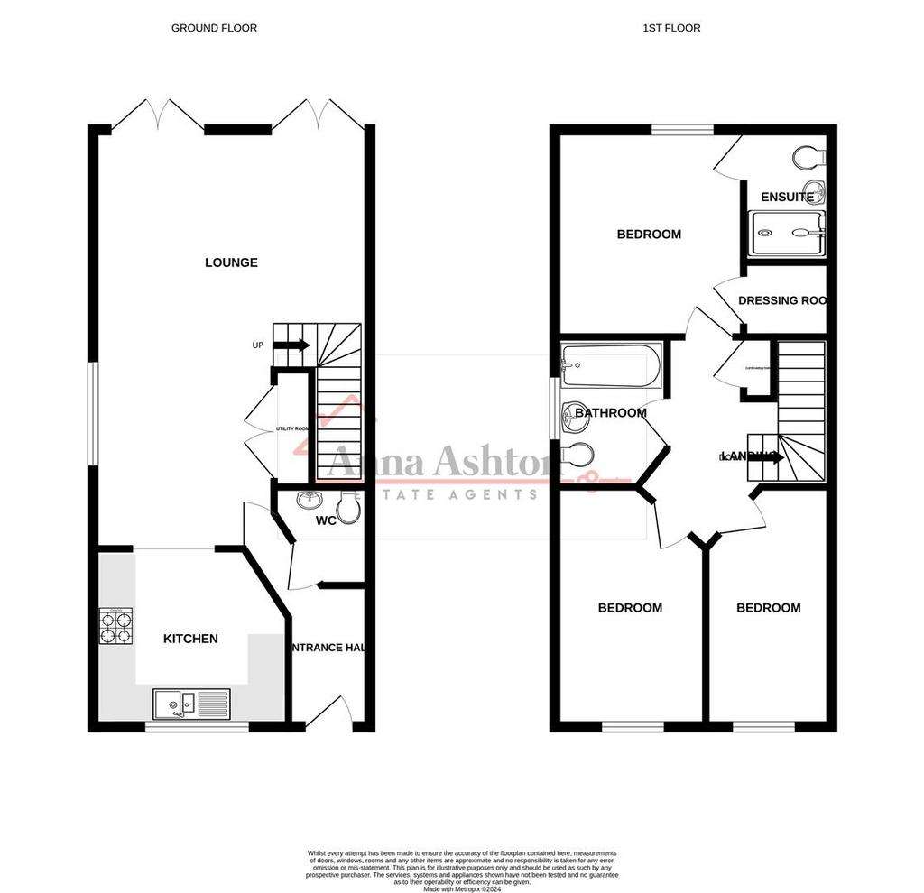 3 bedroom semi-detached house for sale - floorplan