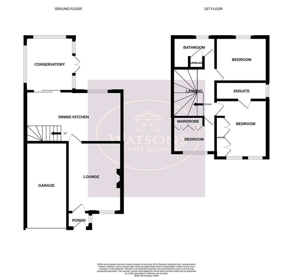 3 bedroom detached house for sale - floorplan