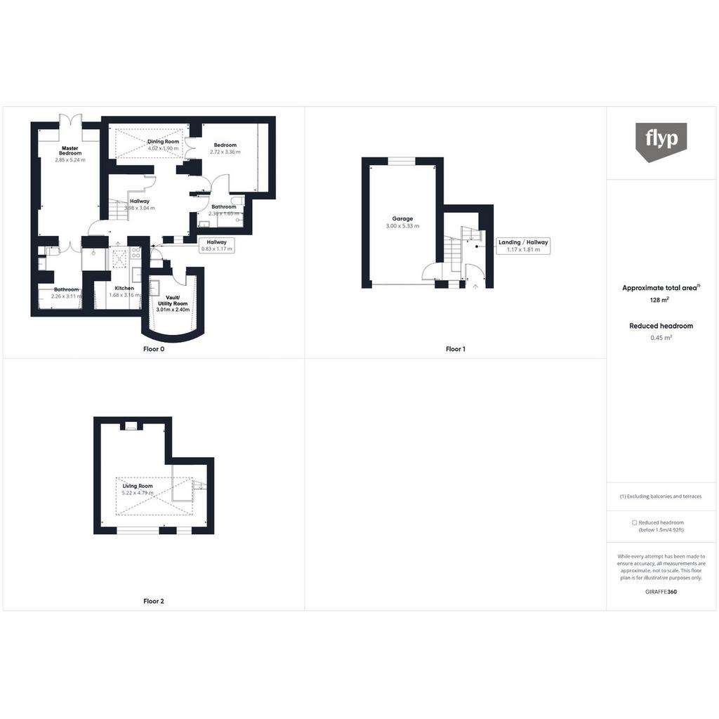 2 bedroom terraced house for sale - floorplan