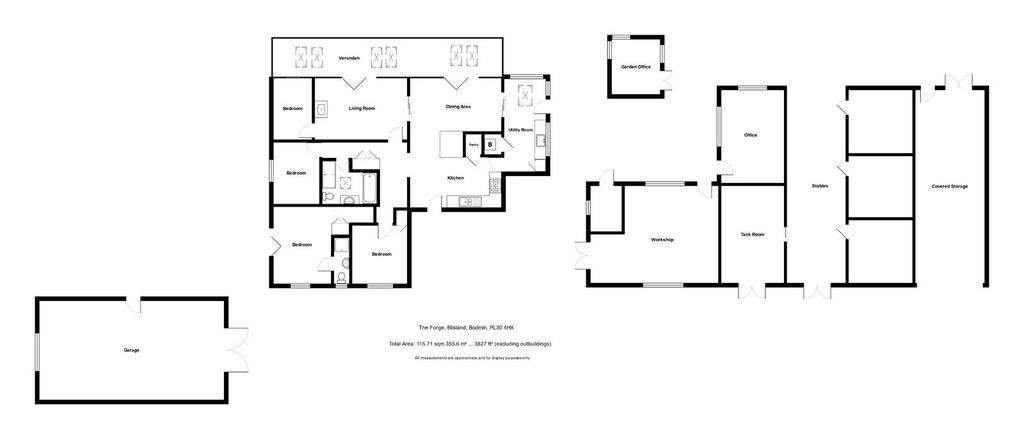 4 bedroom detached bungalow for sale - floorplan