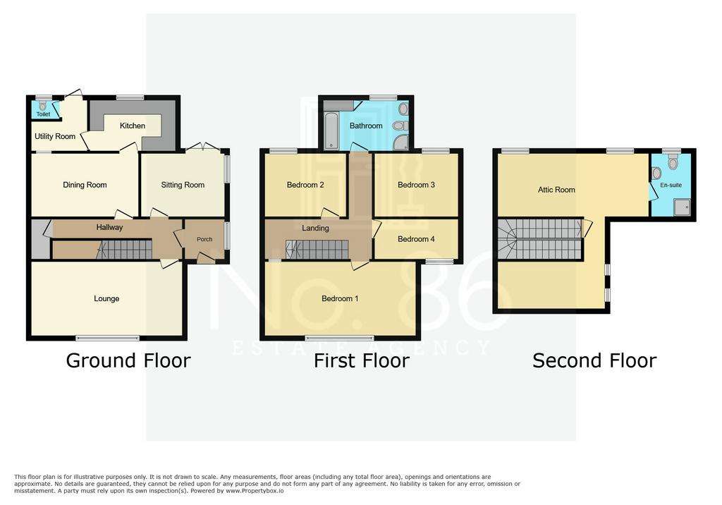 4 bedroom detached house for sale - floorplan