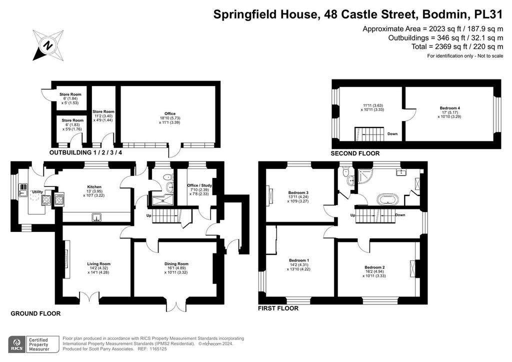 4 bedroom detached house for sale - floorplan