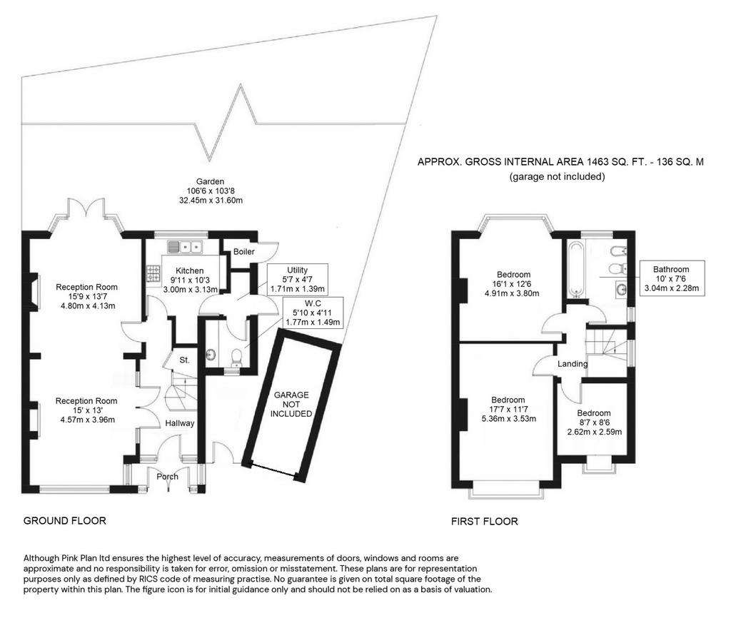 3 bedroom semi-detached house to rent - floorplan