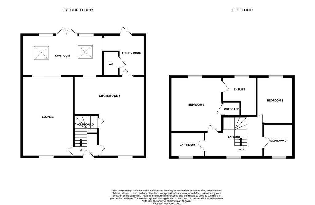 3 bedroom detached house for sale - floorplan