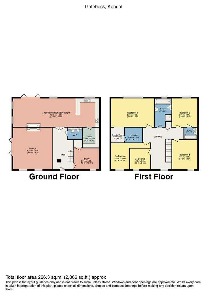 5 bedroom barn conversion for sale - floorplan