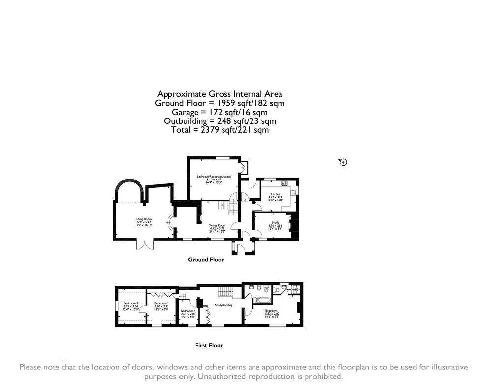 4 bedroom detached house for sale - floorplan