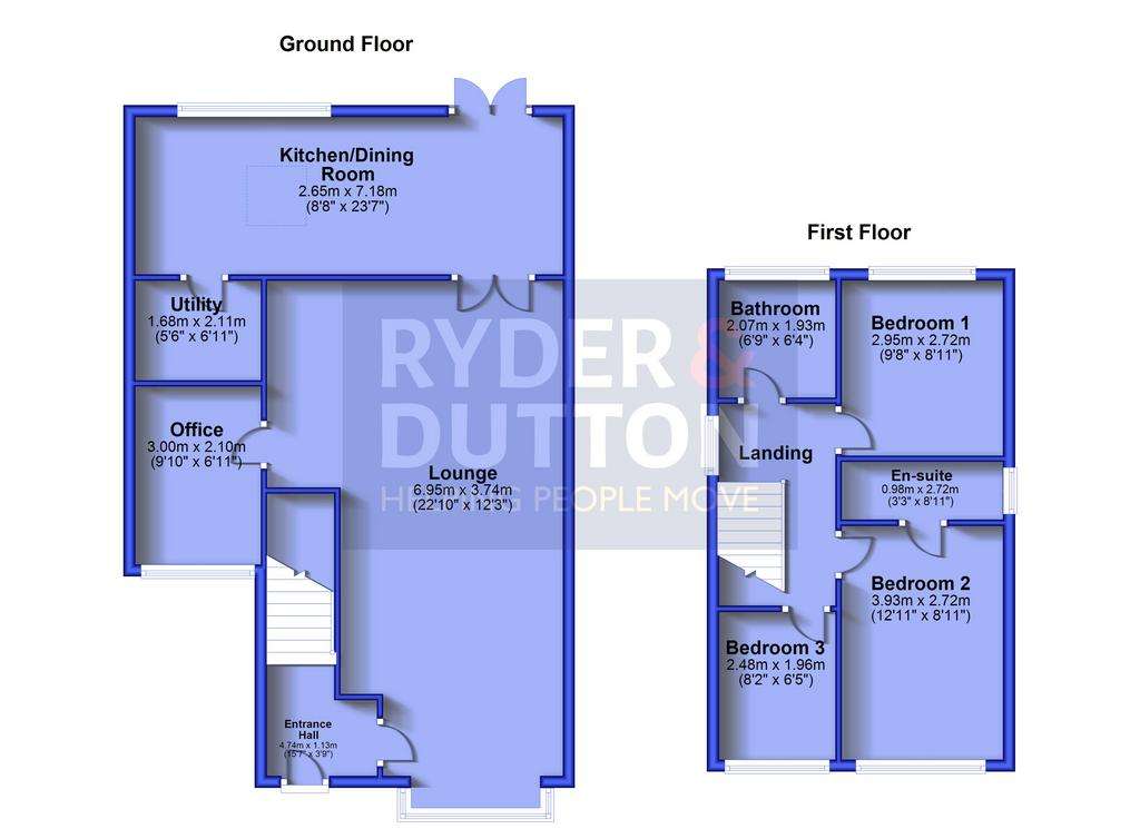 4 bedroom detached house for sale - floorplan