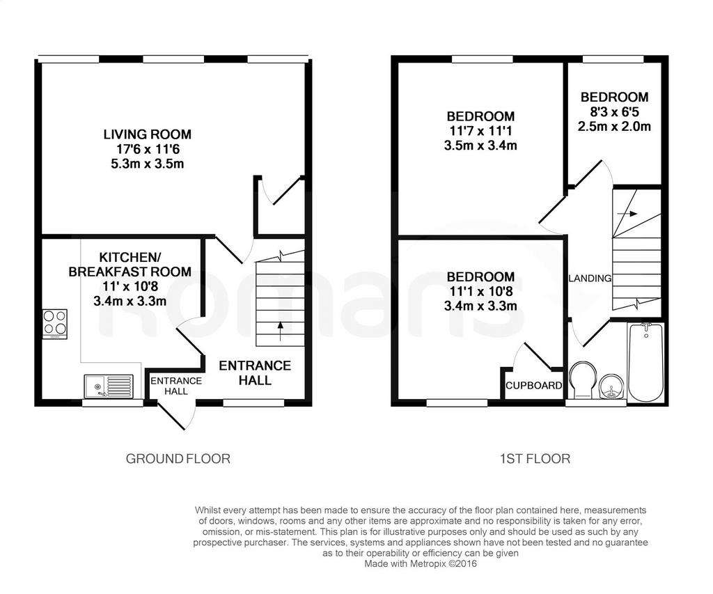 3 bedroom flat to rent - floorplan