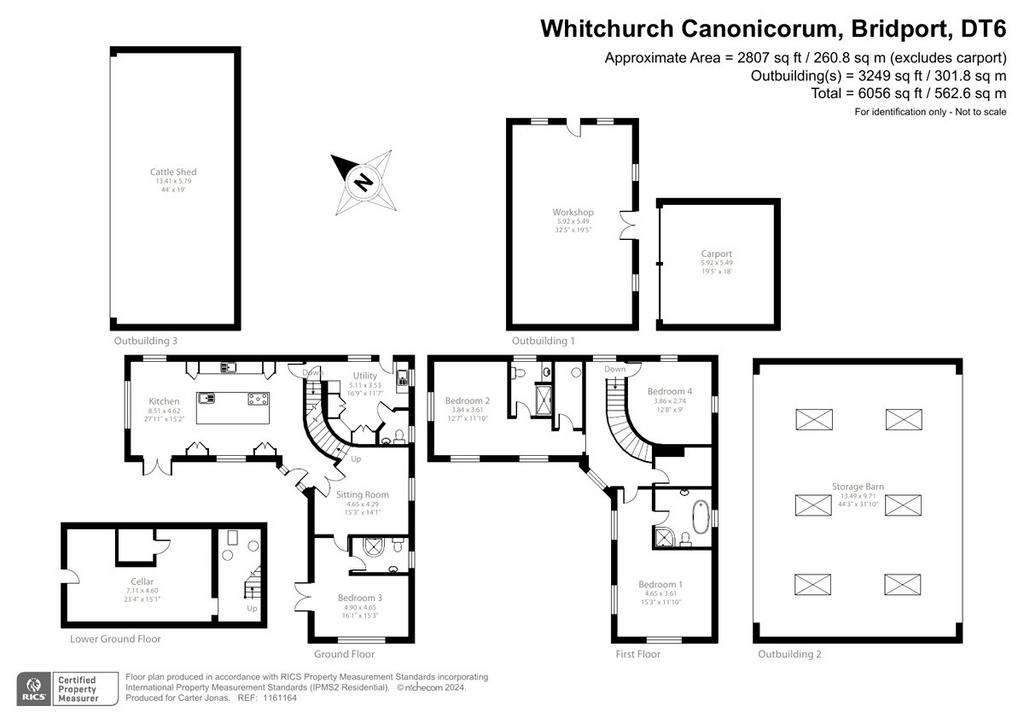 4 bedroom house for sale - floorplan