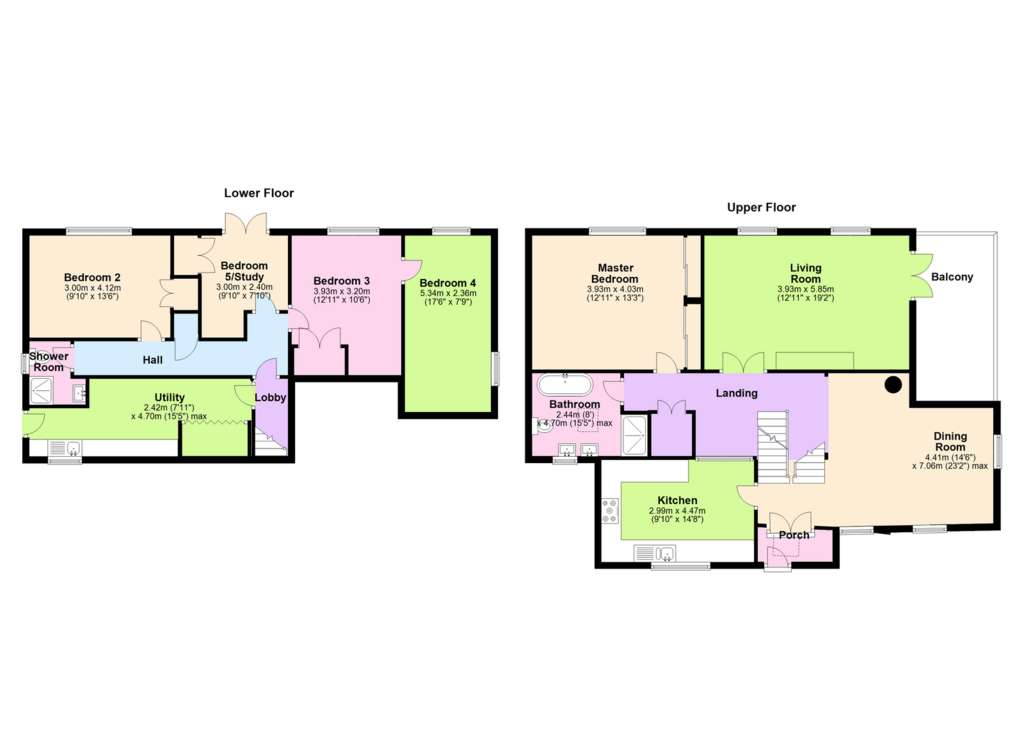 4 bedroom detached house for sale - floorplan