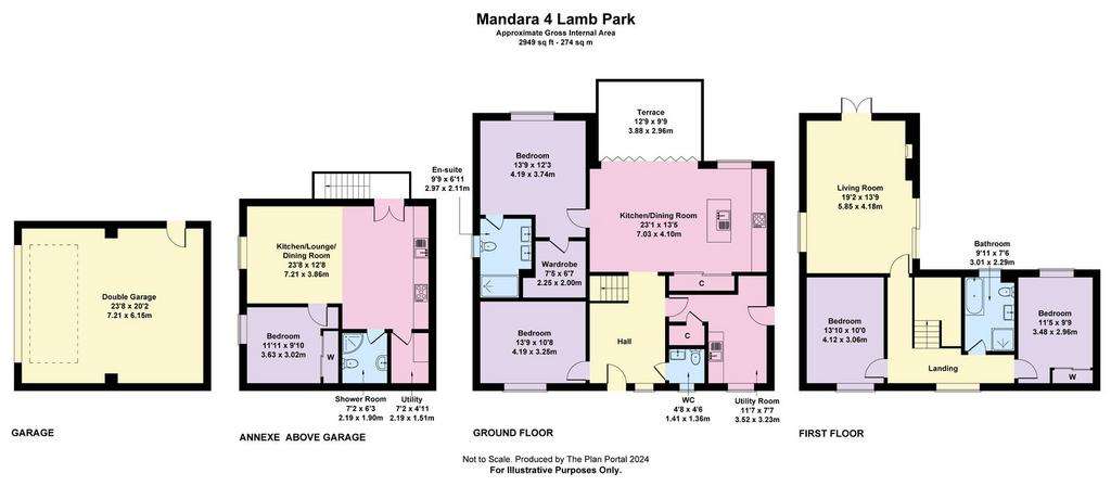 5 bedroom detached house for sale - floorplan