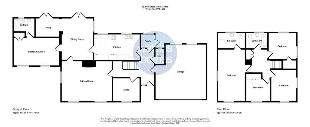 5 bedroom detached house for sale - floorplan