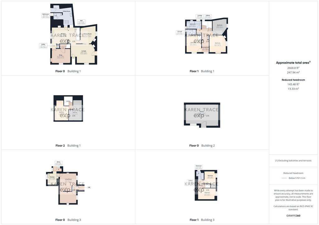 5 bedroom manor house for sale - floorplan