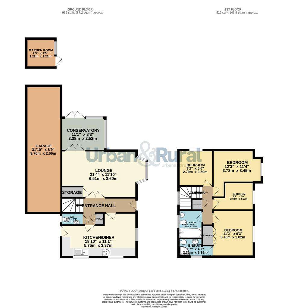 4 bedroom detached house for sale - floorplan