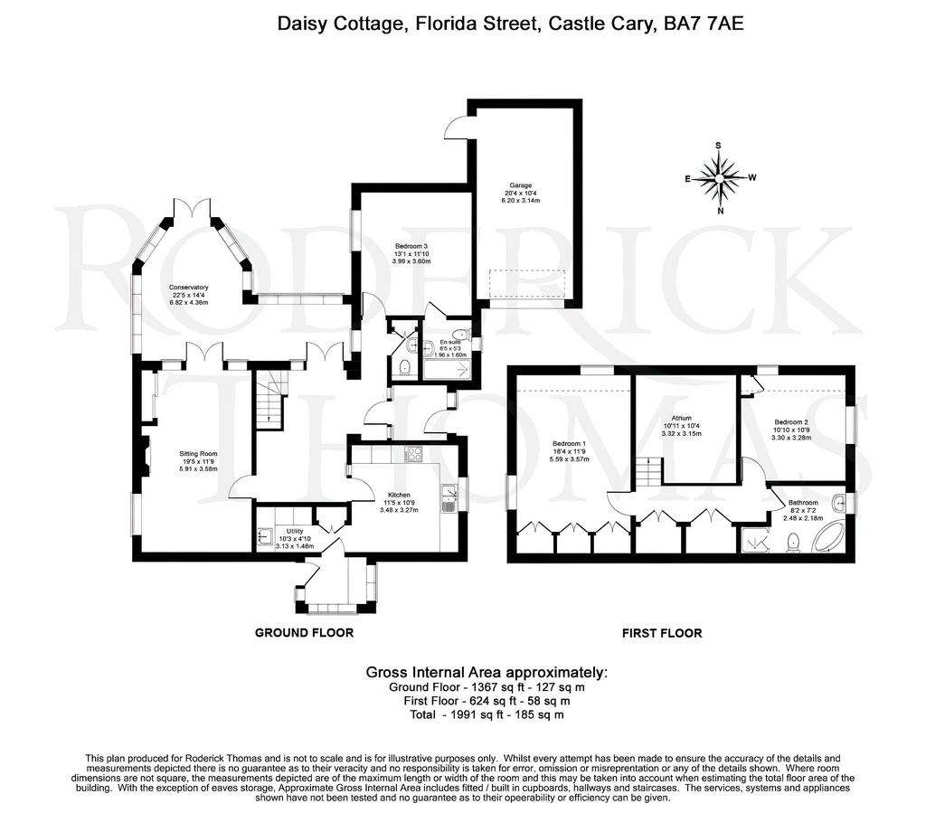 3 bedroom detached house for sale - floorplan